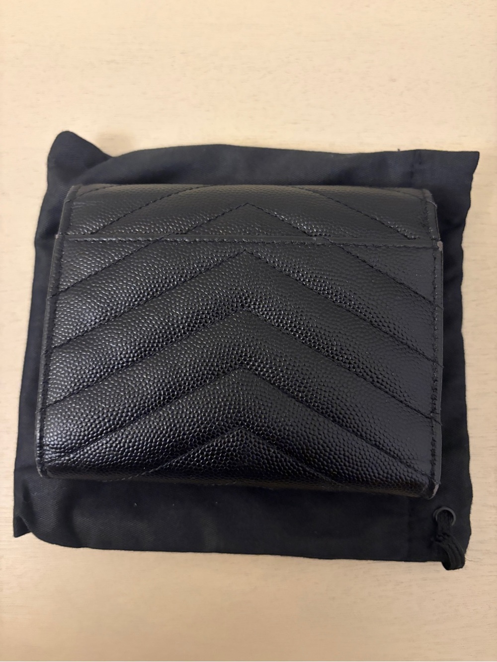 YSL Trifold Wallet - Picture 3 of 5